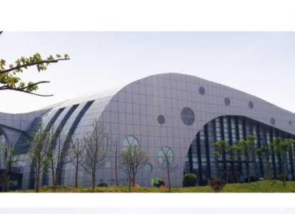 固原会议中心外景网架工程